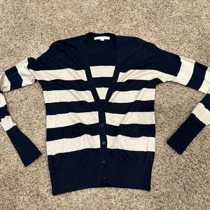 **VERY NICE** Ann Taylor LOFT Long Sleeve Lightweight CARDIGAN SWEATER--SMALL